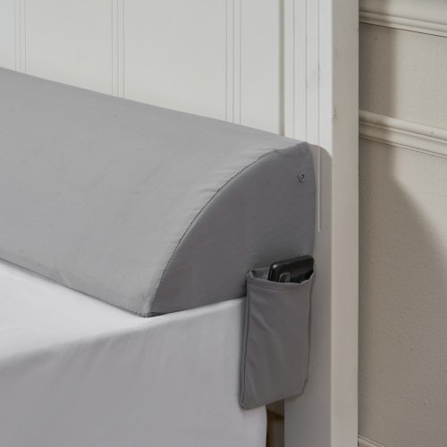 

Bed Wedge Pillow for Headboard 76" x 8" x 6" Bed Gap Filler Fill 0-5" Gap