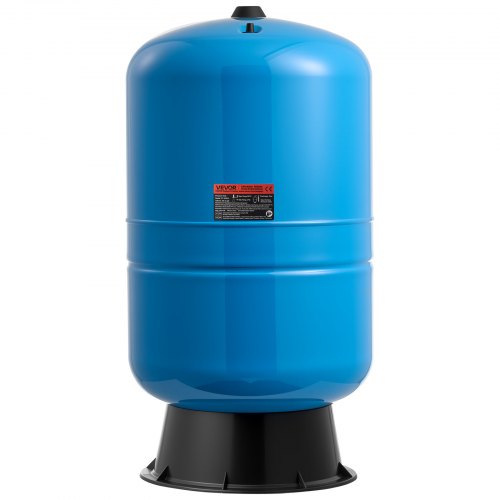 

VEVOR 30-Gallon Vertical Well Pressure Tank, Pre-Charged Pressurized Water Tank for Well Pumps, Heavy-Duty Carbon Steel Water Storage Container for Home, School, Farm & Irrigation Systems