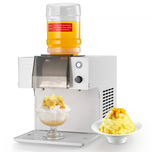 VEVOR VEVOR Snowflake Ice Machine, 40KG/24H Snowflake Ice Cream Maker, Ice-Shaver Machine with Stainless Steel Blade, Electric Snow Cone Maker with 1.8L Tan sold by VEVOR AU
