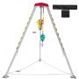 Confined Space Tripod Safety Tripod With 2600lbs Winch Rescue Tripod 8ft Legs