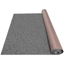 VEVOR Gray Marine Carpet 6 ft x 13.1 ft Boat Carpet Rugs Indoor Outdoor Rugs for Patio Deck Anti-Slide TPR Water-Proof Back Cut Outdoor Marine Carpeting Easy Clean Outdoor Carpet Roll