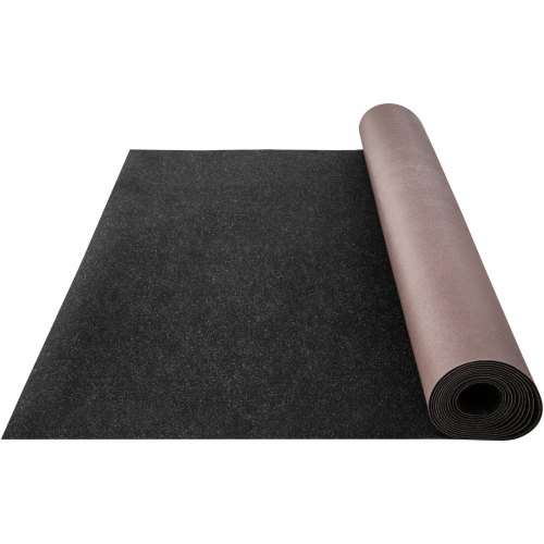 Vevor Bass Boat Carpet Cutpile Marine Carpet 6 X 36 Ft Charcoal Black In/outdoor