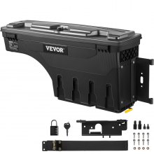 VEVOR Truck Bed Storage Box Lockable for Dodge Ram 1500 2019-2021 Passenger
