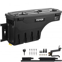 VEVOR Truck Bed Storage Box Lockable for 2019-21 Chevrolet Silverado 1500 Driver