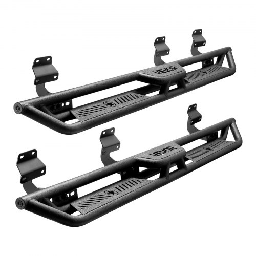 VEVOR Running Boards Nerf Bar 6 in Side Step for 15-25 Ford F150 SuperCrew Cab