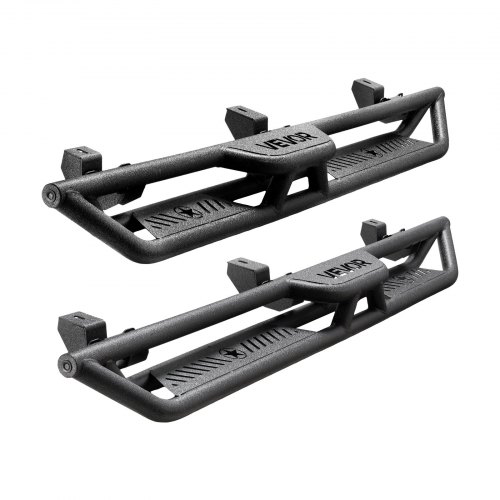 VEVOR Running Boards Nerf Bar Side Step 6 in for 18-25 Jeep Wrangler JL 4 Door