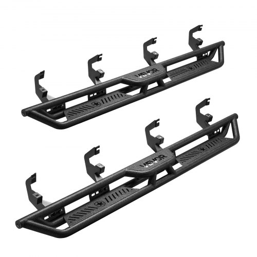VEVOR Running Boards Nerf Bar Side Step 6 in for 19-25 Chevy Silverado Crew Cab