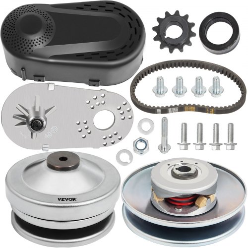 Go Kart Torque Converter Kit CVT Clutch 1" 10T #40/41 12T #35 Replaces Comet TAV2  Manco (Comes with 2 Sprocket 1x 12 Tooth 35 & 1x10 tooth 40/41)