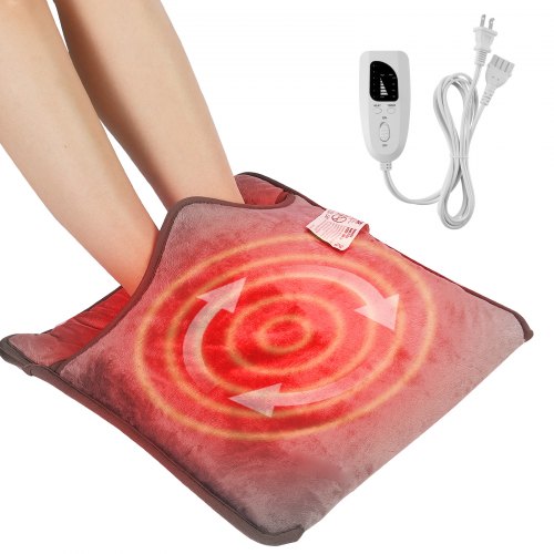 

VEVOR Electric Heated Foot Warmer Double-Sided Foot Heating Pad 15.4" x 15.0