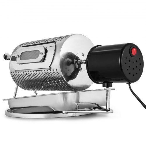 110 V Stainless Steel Coffee Bean Roasting Machine Coffee Roaster Roller Baker 