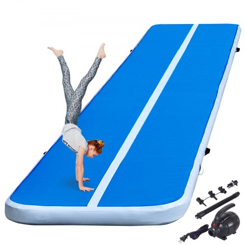 

16Ft Air Track Inflatable Airtrack Tumbling Gymnastics Mat Home Gym Kid Training