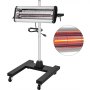 Paint Curing Lamp Infrared Curing System W/stand 1650w 110v Medium Wave Heater