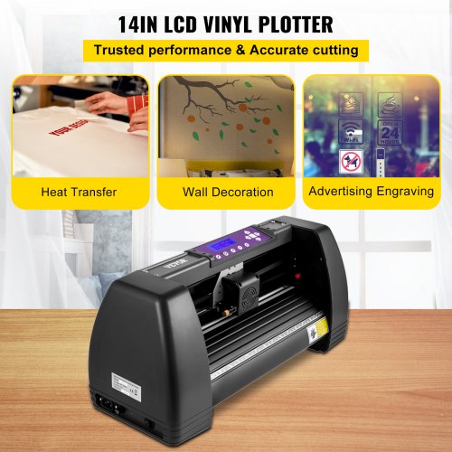Details about   14" Vinyl Cutter 375mm Plotter Machine Paper Feed Cutting Printer U-Disk Offline 