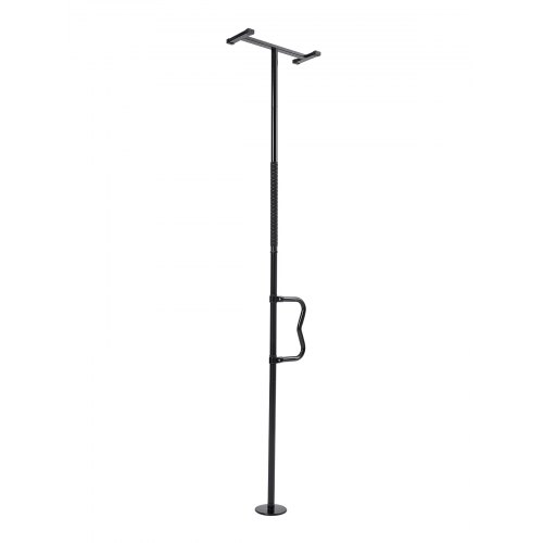 

VEVOR Floor-to-Ceiling Transfer Pole 300 Lbs Capacity for 7-10 Ft Ceilings Black