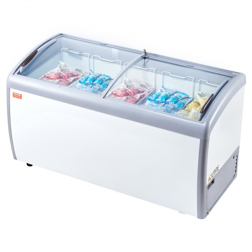 

VEVOR 16.3Cu.ft Commercial Ice Cream Display Case Gelato Dipping Freezer Cabinet
