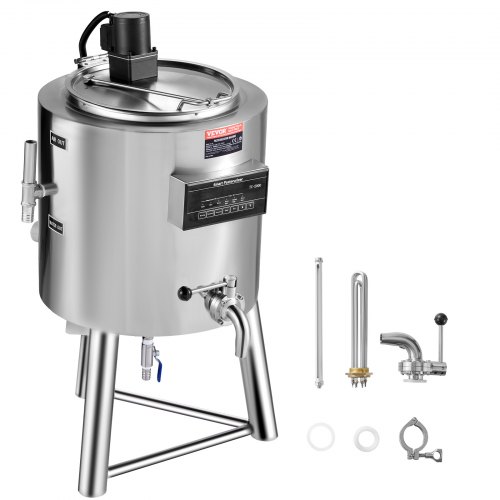 

Commercial Milk Pasteurization Machine 30L Pasteurizer for Milk Sterilization