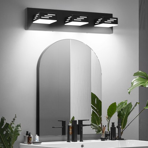 3-Light LED Modern Bathroom Vanity Light Fixtures 19.69-Inch Wall Light Fixtures