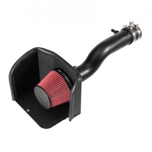 

VEVOR Cold Air Intake, 3.3 Inch Cold Air Intake System + Heat Shield Compatible with 2016-2023 Toyota Tacoma 3.5L V6 Gas, High Flow Filter Kit Improved Horsepower, Throttle Response, High Performance