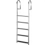 Vevor Aluminum Dock Ladder Boat Ladder 5-step 330lbs Capacity Fixed Dock Ladder
