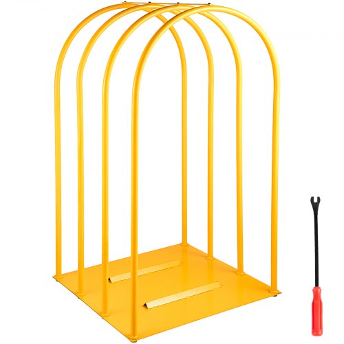 Tire Inflation Cage Tire Cage, 4-bar Car Tire Inflation Tool With A Tire Changer