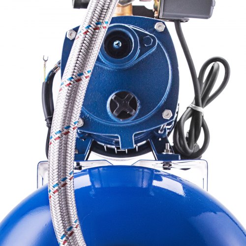 MC-1800 blue centrifugal water 2.6HP PUMP+50L pressure VESSEL booster 