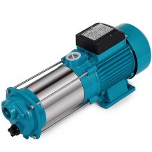 MC-1800 blue centrifugal water 2.6HP PUMP+50L pressure VESSEL booster 