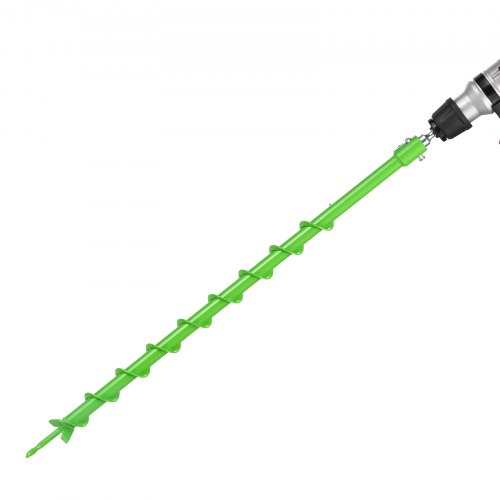 

VEVOR Auger Drill Bit 3.15 x 31.1 in Earth Spiral Post Hole Digger Planter Tool