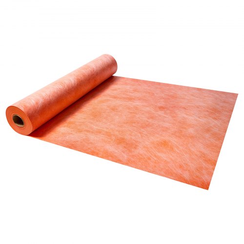 VEVOR Waterproof Membrane for Shower, 3.3 x 131.7 ft 432 sq.ft Waterproofing Tile Membrane, 20 mil Thickness Polyethylene Fabric Roll, Easy to Cut for Bathroom, Kitchen, Sauna, Walls, Underlayment
