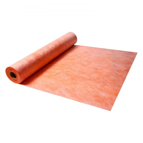 

VEVOR Waterproof Membrane for Shower, 4 x 128 ft 504 sq.ft Waterproofing Tile Membrane, 20 mil Thickness Polyethylene Fabric Roll, Easy to Cut for Bathroom, Kitchen, Sauna, Walls, Underlayment