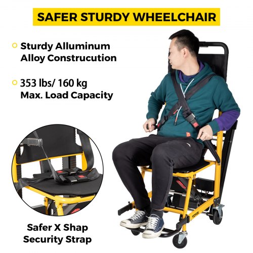 vevor stair lifting motorized climbing wheelchair