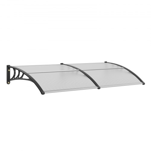 

VEVOR 40" x 80" Window Door Awning Canopy, UPF 50+ Polycarbonate Entry Door Outdoor Window Awning Exterior, Front Door Overhang Awning for Sun Shutter, UV, Rain, Snow Protection, Hollow Sheet