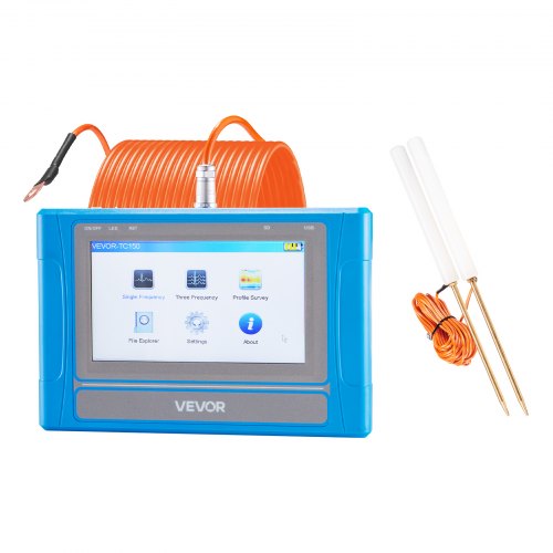VEVOR Underground Water Detector 492ft Underground Water Locator 7