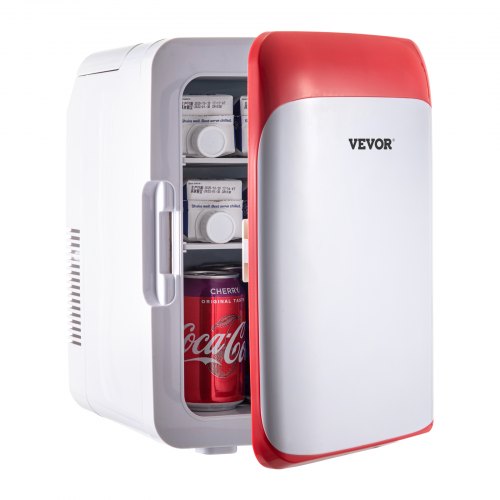110V 12V 10L Portable Mini Fridge Freezer Cooler Refrigerator Home Office Car 