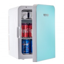 Vevor Mini Fridge Portable Cooler Warmer 15l Ac/dc For Home Offices And Cars