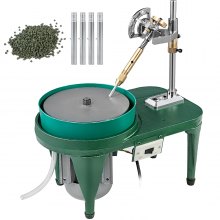 VEVOR Gem Faceting Machine 180W Jade Grinding Polishing Machine 2800RPM Rock Polisher Jewel Angle Polisher 110V with Faceted Manipulator and 1 Bag of Triangle Abrasive for Jewelry Polisher