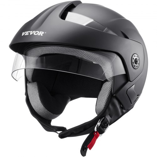 

VEVOR 3/4-Face Motorcycle Helmet Motocross Helmet with Bluetooth Communication