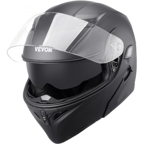 

VEVOR Unmasked Motorcycle Helmet Motocross Helmet with Bluetooth Communication