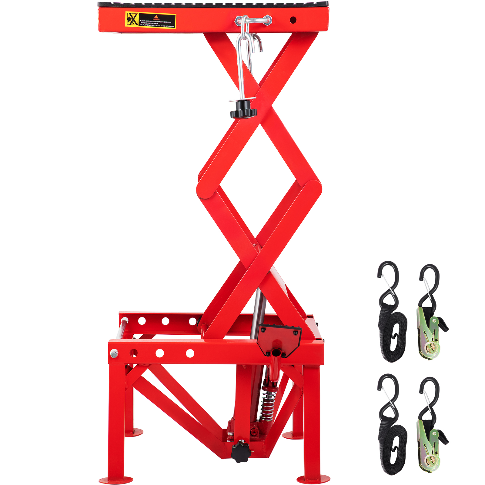 Motorcycle Jack, Scissor Jack 300lbs, Hydraulic Lift Table With Fastening Straps от Vevor Many GEOs