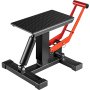 VEVOR Dirt Bike Lift Stand Adjustable Height Easy Lift Table Stand Jack 400 Lbs