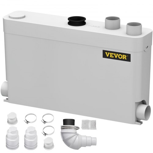 Vevor 400w Macerator Disposal Pump Unit Bath Sink Shower Fully Automatic 4-inlet