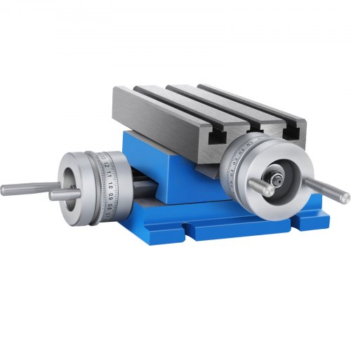 VEVOR Milling Machine Worktable Cross Slide Table 10.2 x 18.5 cm Compound For Bench Drill Vise