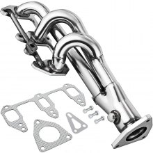 Manzo Stainless Steel Exhaust Header Fits Mazda RX-8 RX8 04 05 06 07 08