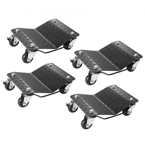 Roll-Around Attachment for Auto Dolly 12 Inch 5 Hole 2/Set