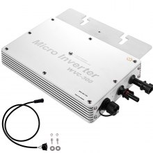 300w 220v Mppt Solar Grid Tie Micro Inverter Silver White Safe Light Weight
