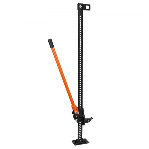 

VEVOR High Lift Farm Jack, 60" Utility Farm Jack, 7000 lbs Capacity Ratcheting Off Road Utility Jack, Heavy-Duty Farm Jack for Tractor, Truck, SUV, Bumper Lift, Orange