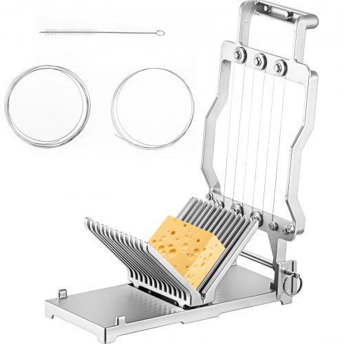 CHEESE SLICER Stainless Steel  BOARD WITH WIRE CUTTING HANDLE 