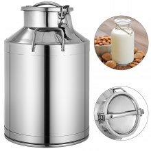 30l 8 Gallon Milk Cans 304 Stainless Steel Pail Bucket Jug Oil Barrel Canister