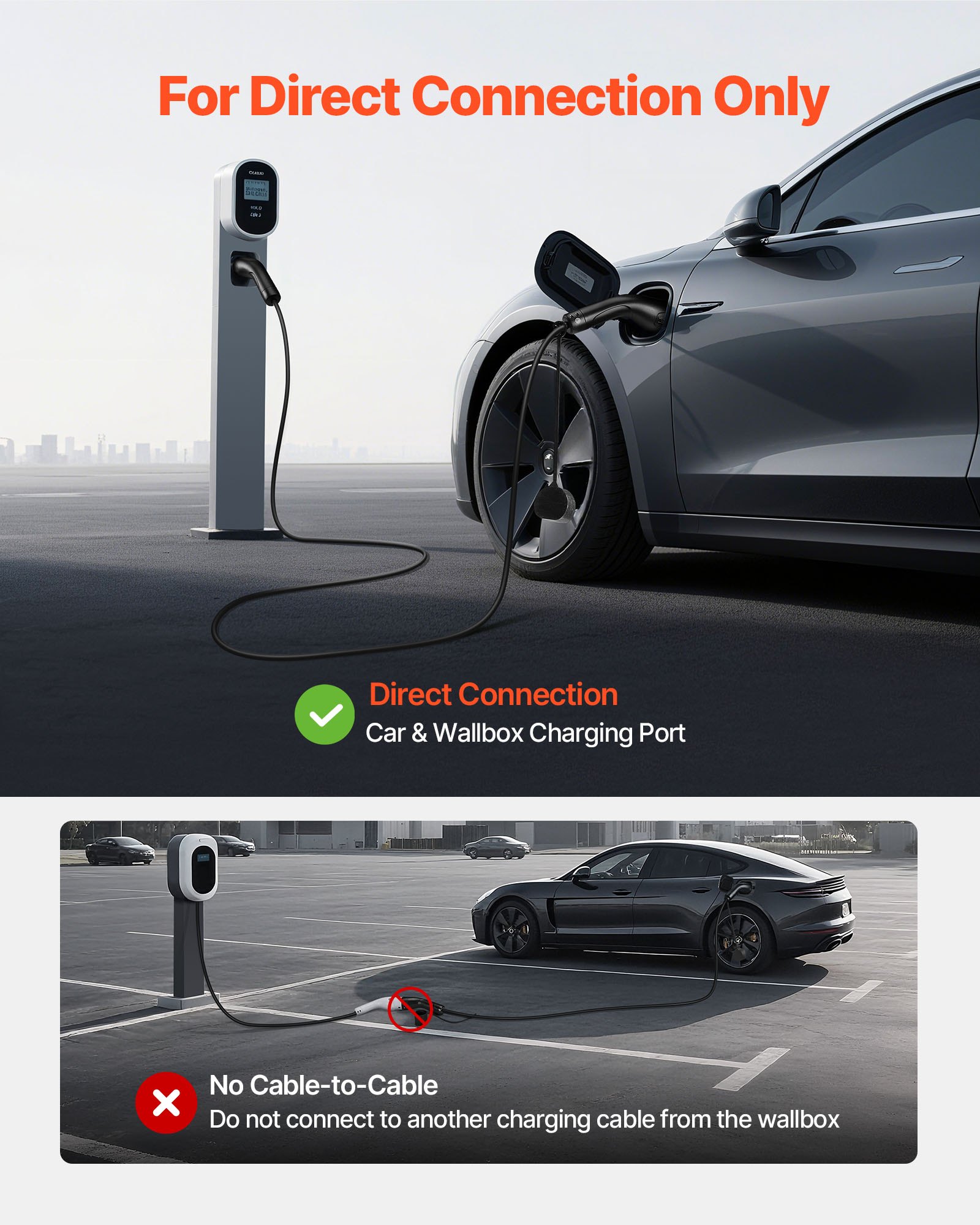 EV laadija pikenduskaabel, 10 m, 11 kW