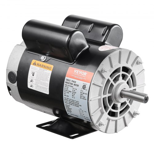 

5HP SPL Air Compressor Motor 230V 17.6A 3450RPM 56 Frame CW/CCW Rotation