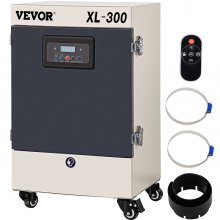 VEVOR Filter Fume Extractor Pure Air Fume Extractor 330W with 6 Stage Filters